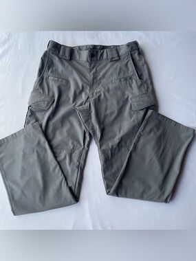 5.11 Tactical Stryke Pants Men’s 34x32 Storm Grey Flex-Tac Ripstop EDC Cargo